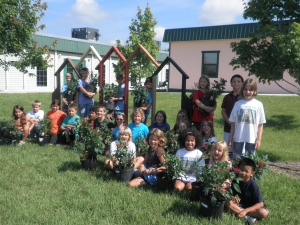 Another one-pot butterfly garden program for kids! 